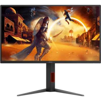 Монитор 24.5" AOC 25G4S Fast IPS 1920x1080, 310 Гц, 1 мс, 16:9, 400 кд/м², DP 1.4, 2xHDMI 2.0, DisplayHDR 400, Adaptive-Sync, черный