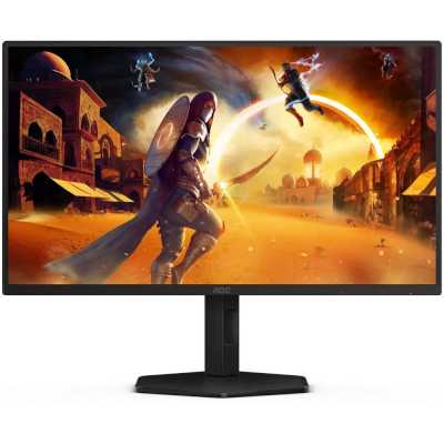 Монитор 24.5" AOC 25G4SXU Fast IPS 1920x1080, 310 Гц, 1 мс, 16:9, 400 кд/м², 2xHDMI 2.0, DP 1.4, 3.5 Jack, USB Hub (4x USB 3.2 Gen1), DisplayHDR 400, G-Sync Compatible, черный