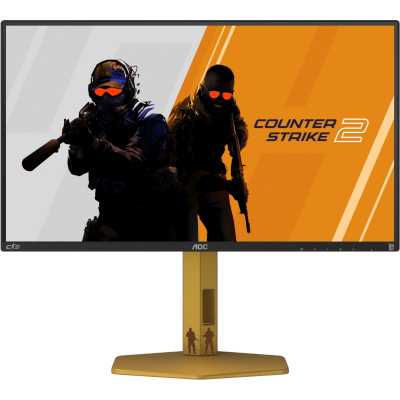 Монитор 24,5" AOC CS25G, 16:9, FHD, 0,3/1ms, 400cd, 300Hz, HDMI, DP, USB, USB-C, HAS