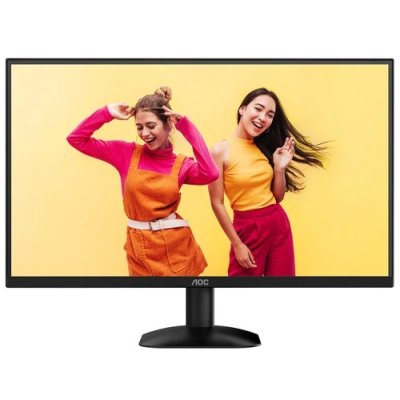Монитор 23.8" AOC Q24B35 IPS 2560x1440, 120 Гц, 4 мс, 16:9, 250 кд/м², HDMI 2.0, DP 1.4, HDR10, черный