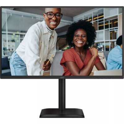 Монитор 27" AOC Q27E4U IPS 2560x1440, 120 Гц, 4 мс, 16:9, 350 кд/м², HDMI 2.0, DP 1.2, 3.5 Jack, USB Hub (4x USB 3.2 Gen 1), HDR10, Adaptive-Sync, черный