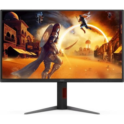 Монитор 27" AOC Q27G4ZD QD-OLED 2560x1440, 240 Гц, 0.03 мс, 16:9, 1000 кд/м² (пиковая), DisplayHDR True Black 400, DP 1.4, HDMI 2.0, USB Hub (4x USB 3.2), 3.5 Jack, Adaptive-Sync, черный