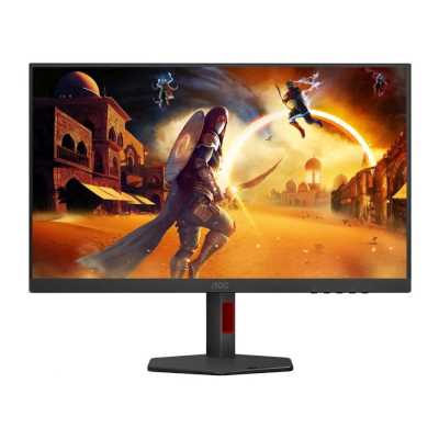 Монитор 27" AOC Q27G4ZR IPS 2560x1440, 240 Гц, 1 мс, 16:9, 400 кд/м², 2xHDMI 2.0, DP 1.4, 3.5 Jack, динамики (2x2 Вт), FreeSync Premium, G-Sync Compatible, черный/красный