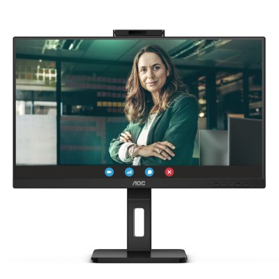 Монитор 27" AOC Q27P3QW IPS 2560x1440, 75 Гц, 4 мс, 16:9, 350 кд/м2, 1xHDMI, 1хDP, черный