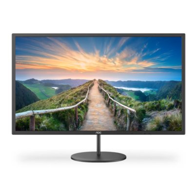 Монитор 31.5" AOC Q32V4 IPS 2560x1440, 75 Гц, 4 мс, 16:9, 250 кд/м2, 1xHDMI, 1xDP, 1x3.5 мм, черный