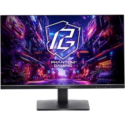 Монитор 27" Asrock PG27QFT1B IPS 2560x1440, 180 Гц, 1 мс, 16:9, 400 кд/м2, 2xHDMI, 1хDP, черный.