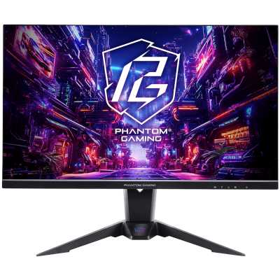 Монитор 27" Asrock PG27QFT2A IPS 2560x1440, 180 Гц, 1 мс, 16:9, 400 кд/м2, 1хDP, 2xHDMI, черный