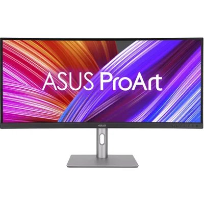 Монитор 34.1" ASUS ProArt PA34VCNV IPS 3440x1440, 60 Гц, 5 мс, 21:9, 300 кд/м2, 2xHDMI, 2xDP, 1xUSB-C, 3xUSB 3.2, Ethernet, 1x3.5 мм, изогнутый 3800R, черный