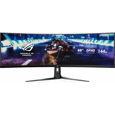 Монитор 49" ASUS ROG Strix XG49VQ VA 3840x1080, 144 Гц, 4 мс, 32:9, 450 кд/м2, 2xHDMI, 1хDP, изогнутый, черный