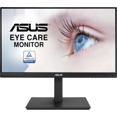 Монитор 21.5" ASUS VA229QSB IPS 1920x1080, 75 Гц, 4 мс, 16:9, 250 кд/м², HDMI 1.4, DP 1.2, VGA, 3.5 Jack, USB Hub (2x USB 2.0), динамики (2x2 Вт), FreeSync, черный