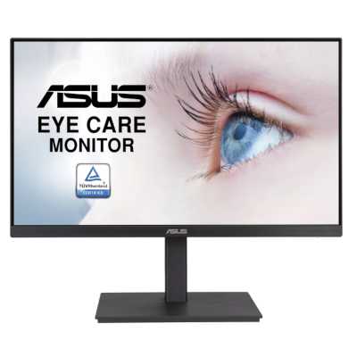 Монитор 23.8" ASUS VA24EQSB IPS 1920x1080, 75 Гц, 5 мс, 16:9, 300 кд/м2, 1xHDMI, 1xDP, 1x3.5 мм, 2xUSB, черный