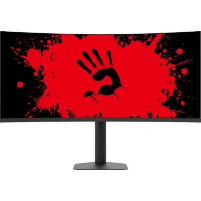 Монитор Bloody 39.7" MN2X черный VA LED 1ms 21:9 (Ultrawide) HDMI M/M матовая HAS Piv 400cd 178гр/178гр 5120x2160 180Hz G-Sync FreeSync DP 5K USB 11.1кг