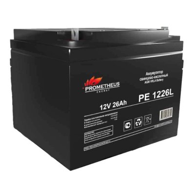 Батарея для ИБП Prometheus Energy PE 1226L 12В 26А·ч