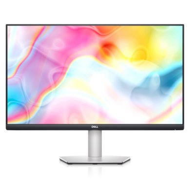 Монитор 27" Dell S2722QC IPS 3840x2160, 60 Гц, 4 мс, 16:9, 350 кд/м², 2xHDMI 2.0, 1xUSB-C, 2xUSB, динамики, серебристый