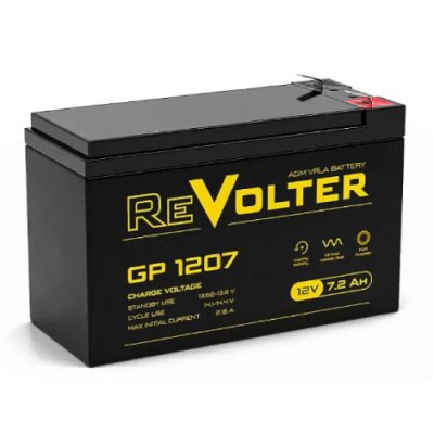 Аккумулятор 12В 7.2А.ч REVOLTER GP 1207