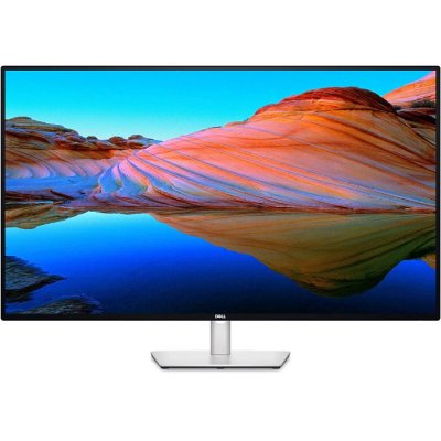 Монитор 43" Dell UltraSharp U4323QE IPS 3840x2160, 76 Гц, 5 мс, 16:9, 350 кд/м², 2xHDMI, 2xDP, 1xUSB-C, 2x8 Вт, серебристый