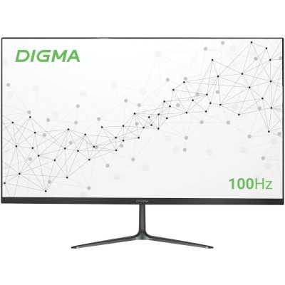 Монитор 23.8" Digma Progress 24P302F IPS 1920x1080, 100 Гц, 5 мс, 16:9, 250 кд/м², HDMI 1.4, VGA, 3.5 Jack, FreeSync, черный