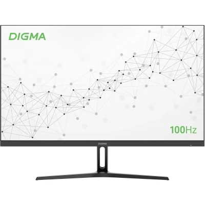 Монитор 23.8" Digma Progress 24P305F IPS 1920x1080, 100 Гц, 5 мс, 16:9, 250 кд/м², 1xHDMI, 1xVGA, 2x2 Вт, черный