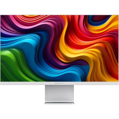 Монитор 27" DIGMA PRO Art M IPS 5120x2880, 60 Гц, 5 мс, 16:9, 500 кд/м², 1xHDMI, 1xDP, 2x2 Вт, серебристый