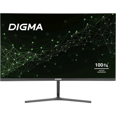 Монитор 23.8" Digma Progress 24P503F IPS 1920x1080, 100 Гц, 5 мс, 16:9, 250 кд/м2, 1xHDMI, 1xDP, 1xVGA, 1x3.5 мм, темно-серый