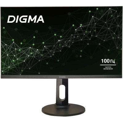 Монитор 23.8" Digma Progress 24P505F IPS 1920x1080, 100 Гц, 5 мс, 16:9, 250 кд/м2, 1xHDMI, 1xDP, 1xVGA, 1x3.5 мм, черный