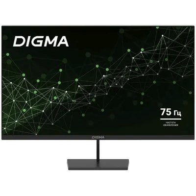 Монитор 31.5" Digma Progress 32P501Q IPS 2560x1440, 75 Гц, 4 мс, 16:9, 300 кд/м², 2xHDMI, 1xDP, 1x3.5 мм, черный