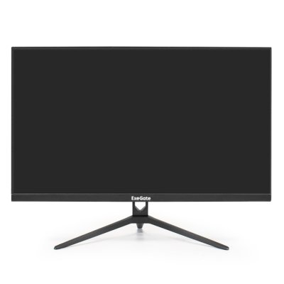 Монитор 27" ExeGate ProSmart EV2707A VA 1920x1080, 75 Гц, 5 мс, 16:9, 280 кд/м², 1xHDMI, 1xVGA, 3.5 мм, черный
