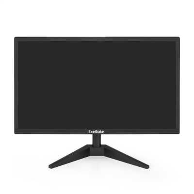 Монитор 21.5" ExeGate EB2200 TN 1920x1080, 60 Гц, 5 мс, 16:9, 200 кд/м², 1xHDMI, 1xD-Sub, черный