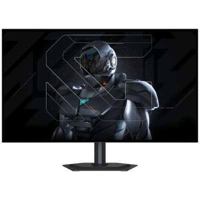 Монитор 27" Gigabyte MO27Q28G EK WOLED 2560x1440, 280 Гц, 0.03 мс, 16:9, 1500 кд/м², 2xHDMI 2.1, DP 1.4, USB-C (18 Вт), 3.5 Jack, USB Hub (4x USB 3.2), динамики (2x5 Вт), DisplayHDR True Black 500, G-Sync Compatible, черный