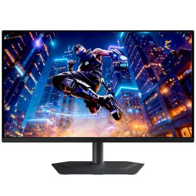 Монитор 27" Gigabyte MO27Q3 EK Black (QD OLED, 2560 x 1440, 360Hz, 0,03ms, 250cd/m->1000(пиковая), 1500:1, 2xHDMI-2.1, DP-1.4, 3xUSB3.2, USB Type-C(18Вт),Pivot