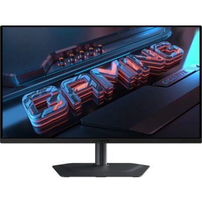 Монитор 27" Gigabyte MO27Q2A EK QD-OLED 2560x1440, 280 Гц, 0.03 мс, 16:9, 250 кд/м², 2xHDMI 2.1, DP 1.4, USB-C, 3.5 Jack, USB Hub (3x USB 3.0), динамики (2x5 Вт), HDR10, FreeSync Premium Pro, G-Sync, черный