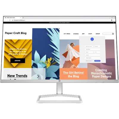 Монитор 23.8" HP 524sw S5 IPS 1920x1080, 100 Гц, 5 мс, 16:9, 300 кд/м², HDMI 1.4, VGA, белый