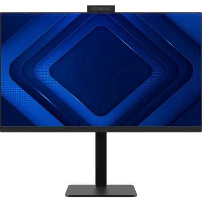 Монитор 27" Hiper SB2703 IPS 2560x1440, 100 Гц, 4 мс, 16:9, 300 кд/м², 2xHDMI, DisplayPort, веб-камера 5 Мп, встроенные динамики, Flicker Free, регулировка по высоте, поворот на 90 градусов, черный