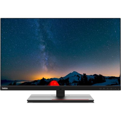 Монитор 27" Lenovo ThinkVision P27u-20 IPS 3840x2160, 60 Гц, 4 мс, 16:9, 400 кд/м², 2xHDMI, 1xDP, Thunderbolt, черный