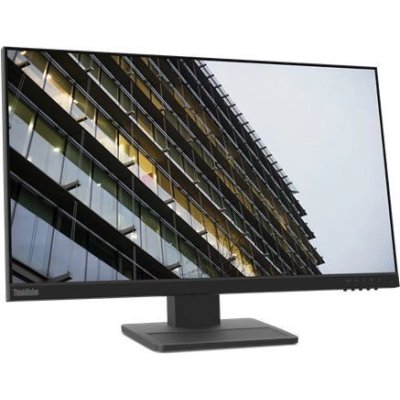 Монитор Lenovo 23.8" ThinkVision E24q-20 черный IPS 4ms 16:9 HDMI матовая 1000:1 300cd 178гр/178гр 2560x1440 DisplayPort