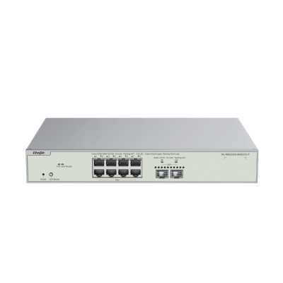 Коммутатор Ruijie Reyee RG-NBS3300-8MG2XS-P, 8×2.5 Гбит/с PoE+ + 2×10 Гбит/с SFP+ Uplink, управляемый