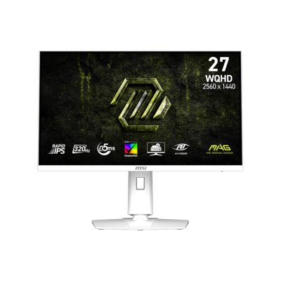 Монитор MSI 27" MAG 274QRFW X32 Black Rapid IPS, 2560x1440, HDMI+HDMI+DP, 0.5 ms, 178°/178°, 250 cd/m, 1000:1, 320Hz, Pivot 9S6-3CE49H-031
