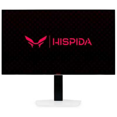 Монитор 27" NERPA HISPIDA GI27Q28HE OLED 2560x1440, 280 Гц, 0.03 мс, 16:9, 250 кд/м², 2xHDMI 2.1, 2xDP 1.4, 3.5 Jack, FreeSync, Low Blue Light, VESA 100x100, черный/белый