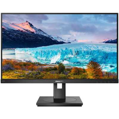 Монитор 23.8" Philips 242S1AE IPS 1920x1080, 75 Гц, 4 мс, 16:9, 300 кд/м2, 1xHDMI, 1xDP, 1xDVI, 1xVGA, 1x3.5 мм, черный