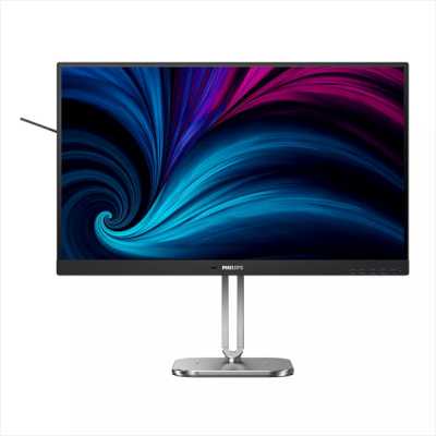 Монитор 27" Philips 27B2N4500 2560x1440, WLED, 16:9, IPS, 350cd, 4ms, 1500:1, 50M:1, 178/178, 2*HDMI, DP, USB Hub: 3*USB3.2, USB-C(15W) Speakers, 120Hz, Tilt, HAS, Swivel, Pivot, Internal, VESA, Black, 3y