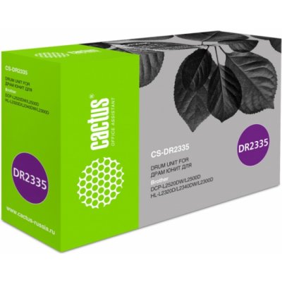 Фотобарабан (Drum) Cactus CS-DR2335 ч/б.печ.:12000 стр для DCP L2500/L2520; HL L2300/L2340