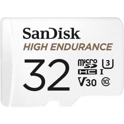 Флеш карта microSD 32Gb SanDisk microSDHC Class 10 UHS-I U3 V30 High Endurance Video Monitoring Card