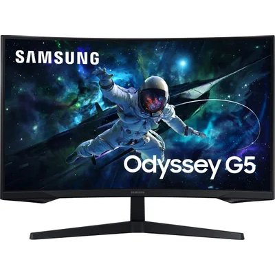 Монитор 32" Samsung S32CG550EI VA 2560x1440, 165 Гц, 1 мс, 16:9, 300 кд/м2, 1xHDMI, 1хDP, изогнутый, черный