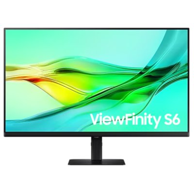 Монитор Samsung 32" ViewFinity S6 S32D604UAIXCI черный IPS LED 5ms 16:9 HDMI матовая HAS Piv 1000:1