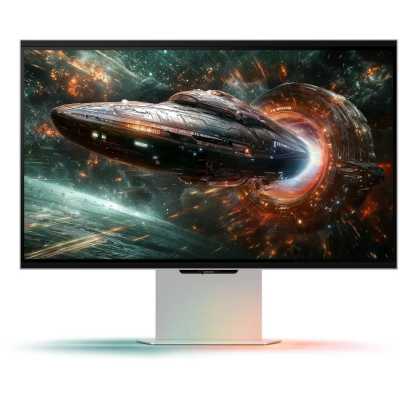 Монитор 27" Samsung Odyssey 3D G90XF IPS 3840x2160, 165 Гц, 1 мс, 16:9, 350 кд/м², 2xHDMI 2.1, DP, USB Hub (2x USB 3.2), 3D без очков, Edge Lighting, динамики (2x5 Вт), FreeSync, G-Sync, HDR10, черный