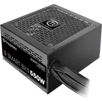 Блок питания Thermaltake ATX 550W Smart BX1 SE 80+ bronze (20+4pin) APFC 120mm fan color LED 6xSATA RTL