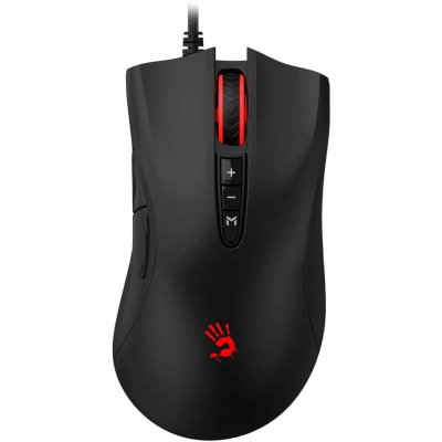 Мышь проводная A4Tech Bloody ES5 черный, 3200 dpi, USB Type-A, кнопки - 8