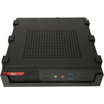 Неттоп IRU Tactio 310H4ATF slim Ryzen 3 PRO 5350GE (3.6) 8Gb SSD480Gb Vega 6 без ОС GbitEth WiFi BT 90W черный (RUS) (2193526)