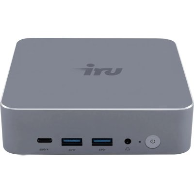 Неттоп IRU Tactio 515 i5 12450H (2) 16Gb SSD512Gb UHDG без ОС 2xGbitEth WiFi BT 100W серый (RUS) (2195519)