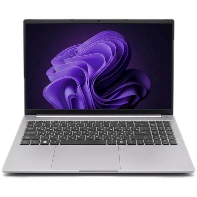Ноутбук Hiper Factum W15D Ryzen 5 5650H 16Gb SSD512Gb AMD Radeon Rx Vega 7 15.6" IPS FHD (1920x1080) Windows 11 Pro grey WiFi BT Cam (FW15D-R5565R16N5W6WPG)